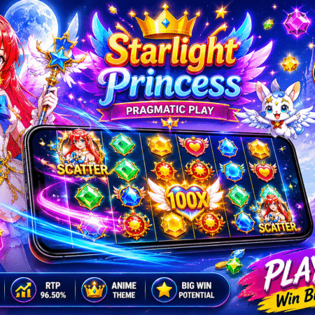 Starlight Princess Review Myanmar 2026 – Pragmatic Play ရဲ့ လူကြိုက်အများဆုံး Anime Slot Game