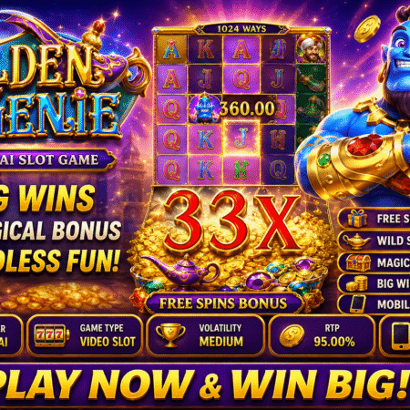 Golden Genie Review Myanmar 2026 – FA Chai ရဲ့ Big Win Potential အကောင်းဆုံး Slot Game