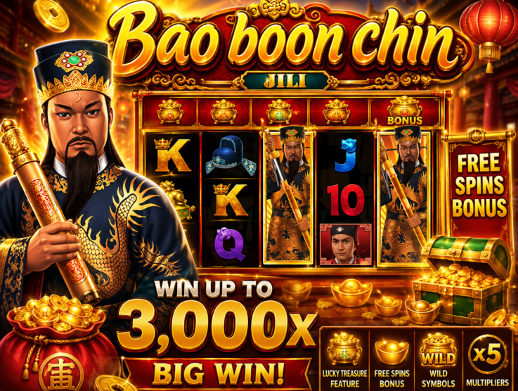 Bao Boon Chin Review Myanmar 2026 – JILI ရဲ့ Chinese Treasure Theme Slot Game အပြည့်အစုံ