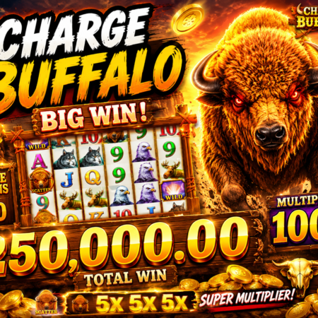 Charge Buffalo Review Myanmar 2026 – JILI ရဲ့ Big Win Potential အမြင့်ဆုံး Buffalo Slot Game